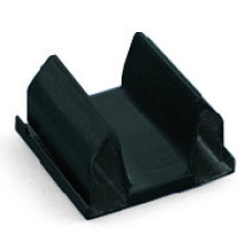Lockout cap, 2-pole, for cutouts, Plastic, black