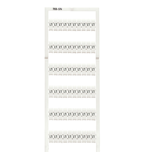 WMB marking card, as card, MARKED, white