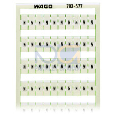 WMB marking card, as card, MARKED, white