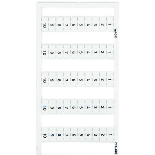 WMB marking card, as card, MARKED, white