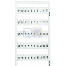WMB marking card, as card, MARKED, white