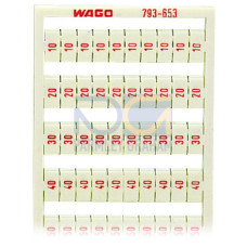 WMB marking card, as card, MARKED, white