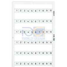Mini-WSB marking card, as card, MARKED, white