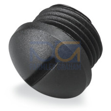 M12 protective cap, for unused sockets, -