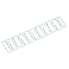 WMB Multiple marking system Vertical marking F1, ..., F10 (10x) white
