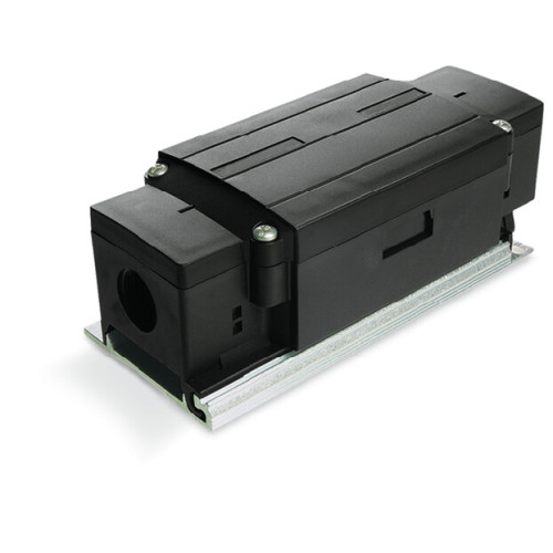 Tap-off module, for flat cable, 5-pole, black