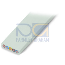 Flat cable, B2ca, 5G 16 mm&sup2;, light gray