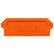 Separator plate, 2 mm thick, oversized, orange