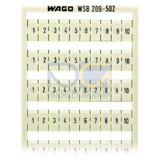 WSB marking card, as card, MARKED, white