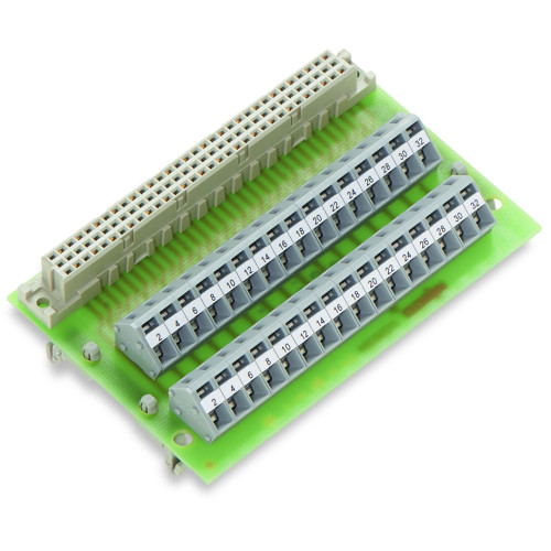 Interface module, Pluggable connector per DIN 41612, 64-pole