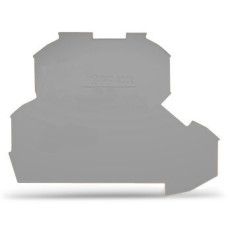 End And Intermediate Plate, 0.8 mm Thick Gray
