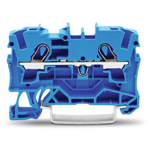 2-conductor through terminal block, 4 mm&sup2;, for Ex e II and Ex i applications, blue
