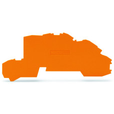 End And Intermediate Plate, 0.8 mm Thick Orange