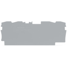End And Intermediate Plate, 1 mm Thick Gray