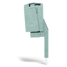 Testing tap, for max. 2.5 mm², tool-free connection for individual test wires 0.08 - 2.5 mm, gray