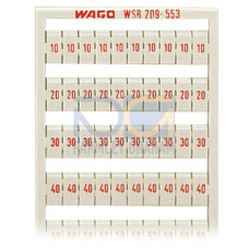 WSB marking card, as card, MARKED, white