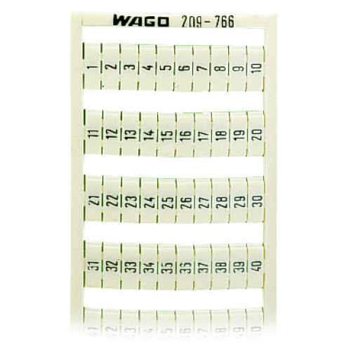 WSB marking card, as card, MARKED, white