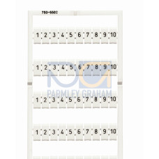 WMB marking card, as card, MARKED, white