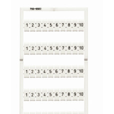 WMB marking card, as card, MARKED, white