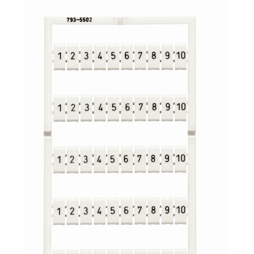 WMB marking card, as card, MARKED, white