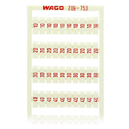 WSB marking card, as card, MARKED, white