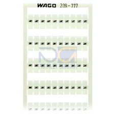 WSB marking card, as card, MARKED, white