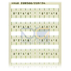 WSB marking card, as card, MARKED, white