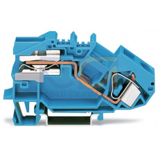 1-conductor power distribution disconnect terminal block, 16 mm&sup2;, CAGE CLAMP&reg;, gray