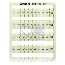 WSB marking card, as card, MARKED, white