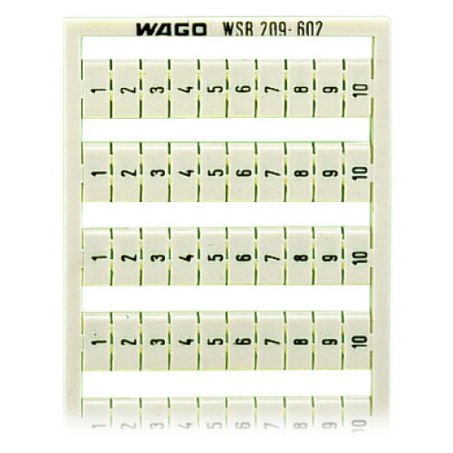 WSB marking card, as card, MARKED, white
