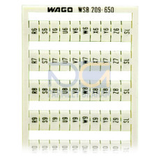 WSB marking card, as card, MARKED, white