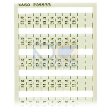 WSB marking card, as card, MARKED, white