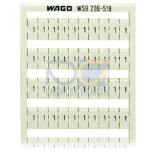 WSB marking card, as card, MARKED, white