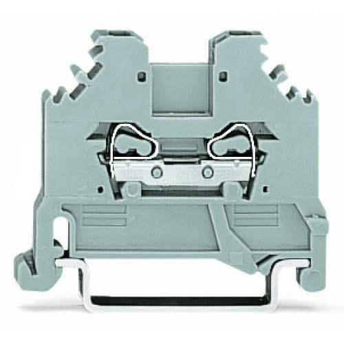 2-conductor through terminal block, 1.5 mm&sup2;, suitable for Ex i applications, blue