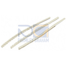 WCB marker tag, MARKED, 2 (20x), white