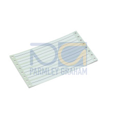 Self-Adhesive Marking Strips, Strip Width 7 mm Plain White