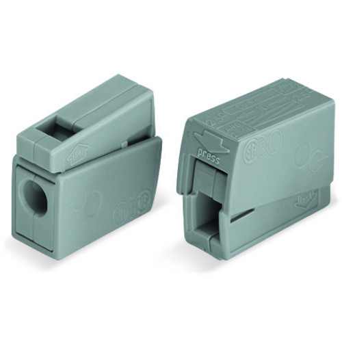 Lighting Connector, push-button on lighting side, max. 2.5 mm&sup2;