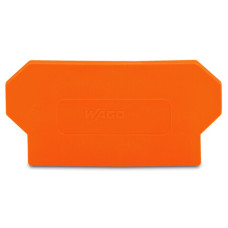 Separator plate, 2 mm thick, oversized, orange