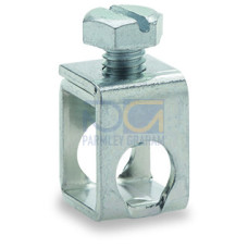 Connector, silver-colored