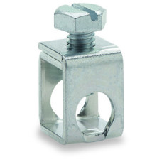 Connector, silver-colored