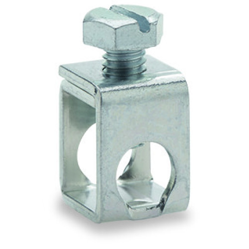 Connector, silver-colored