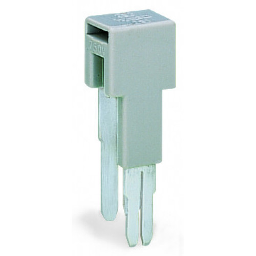 Step-down jumper, from 283 to 281 series, insulated, gray