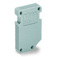 L-type spacer module, modular, e.g., bridging commoned terminal blocks, gray