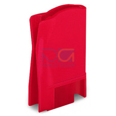 Disconnect lock, for disconnect tab used on 280/281 and 769 Series disconnect terminal blocks, red