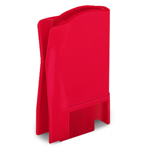 Disconnect lock, for disconnect tab used on 280/281 and 769 Series disconnect terminal blocks, red