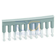 Jumper, 10-way, insulated, gray