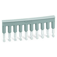 Comb-Style Jumper Bar, Insulated 10-Way Gray
