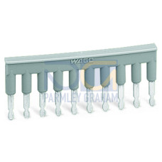 Jumper, 10-way, insulated, gray