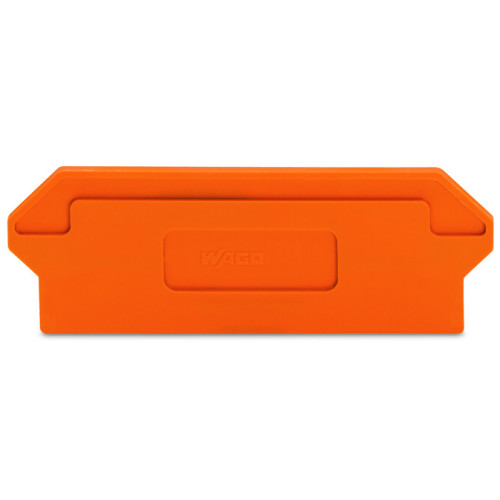 Separator plate, 2 mm thick, oversized, orange