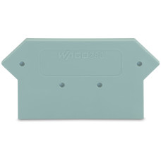 End And Intermediate Plate, 2.5 mm Thick Gray